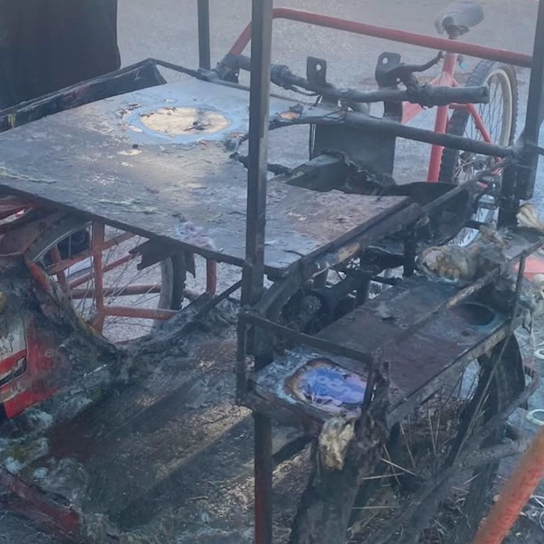 Tanque de Gas Provoca Incendio en Puesto de Comida Ambulante en Ramos Arizpe